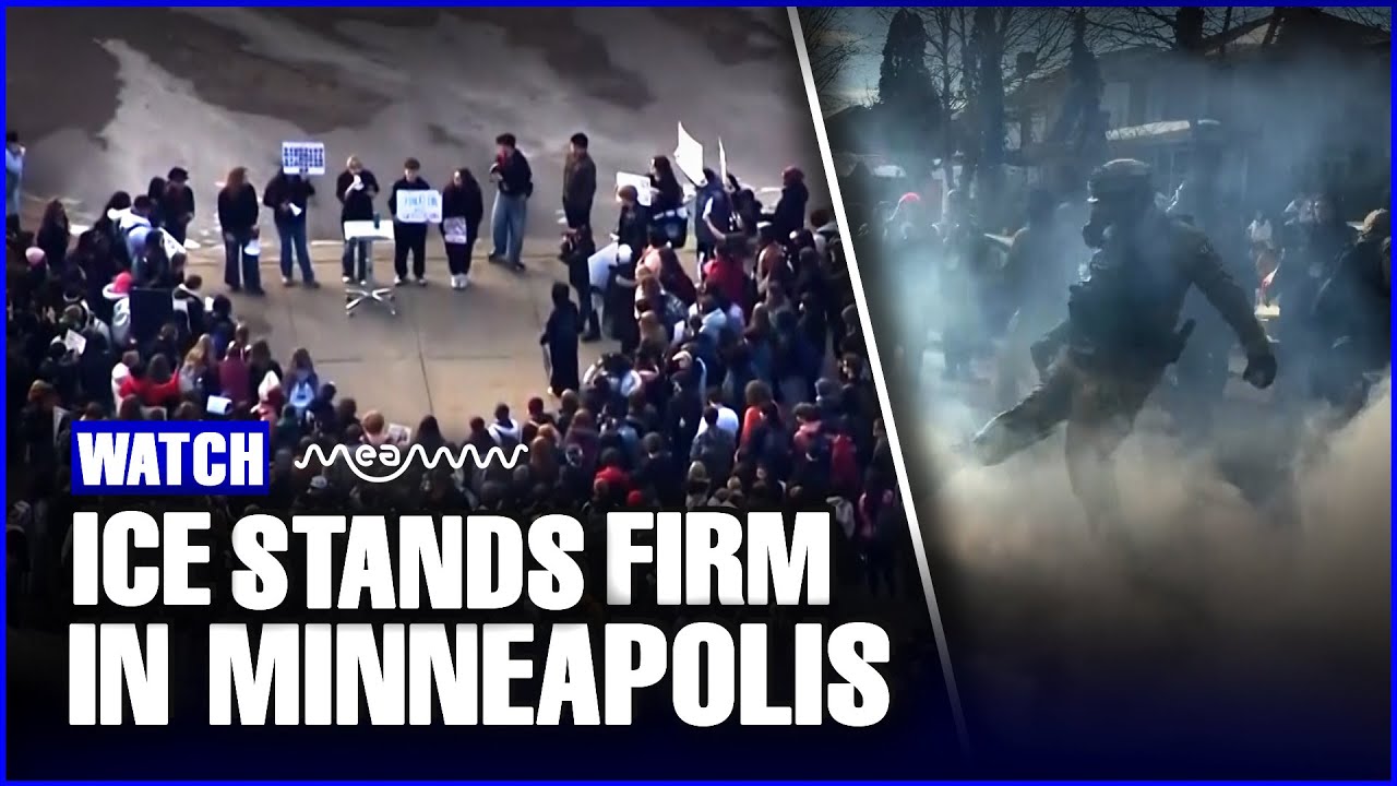 ICE Tear Gas Clash With Protestors As Shooting Incident Sparks Minneapolis Tensions