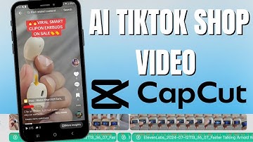 Make AI TikTok Shop Video In CapCut in 9 Mins