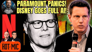Disney Dives Fully Into AI! Paramount Panics Over WB Merger | THE HOT MIC