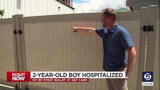 2-year-old struck in head by stray bullet at Spanish Fork day care