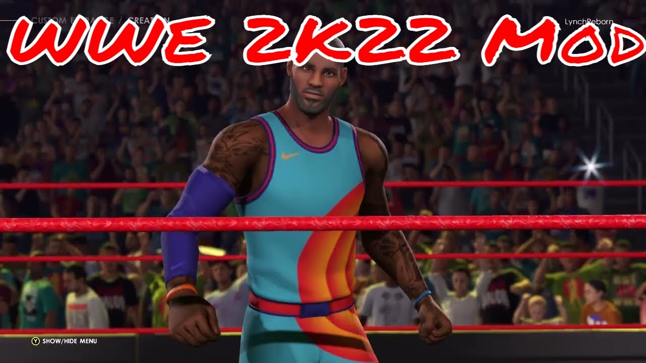 WWE 2K22 Menu Mod V1