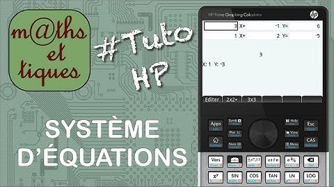 Résoudre un système d