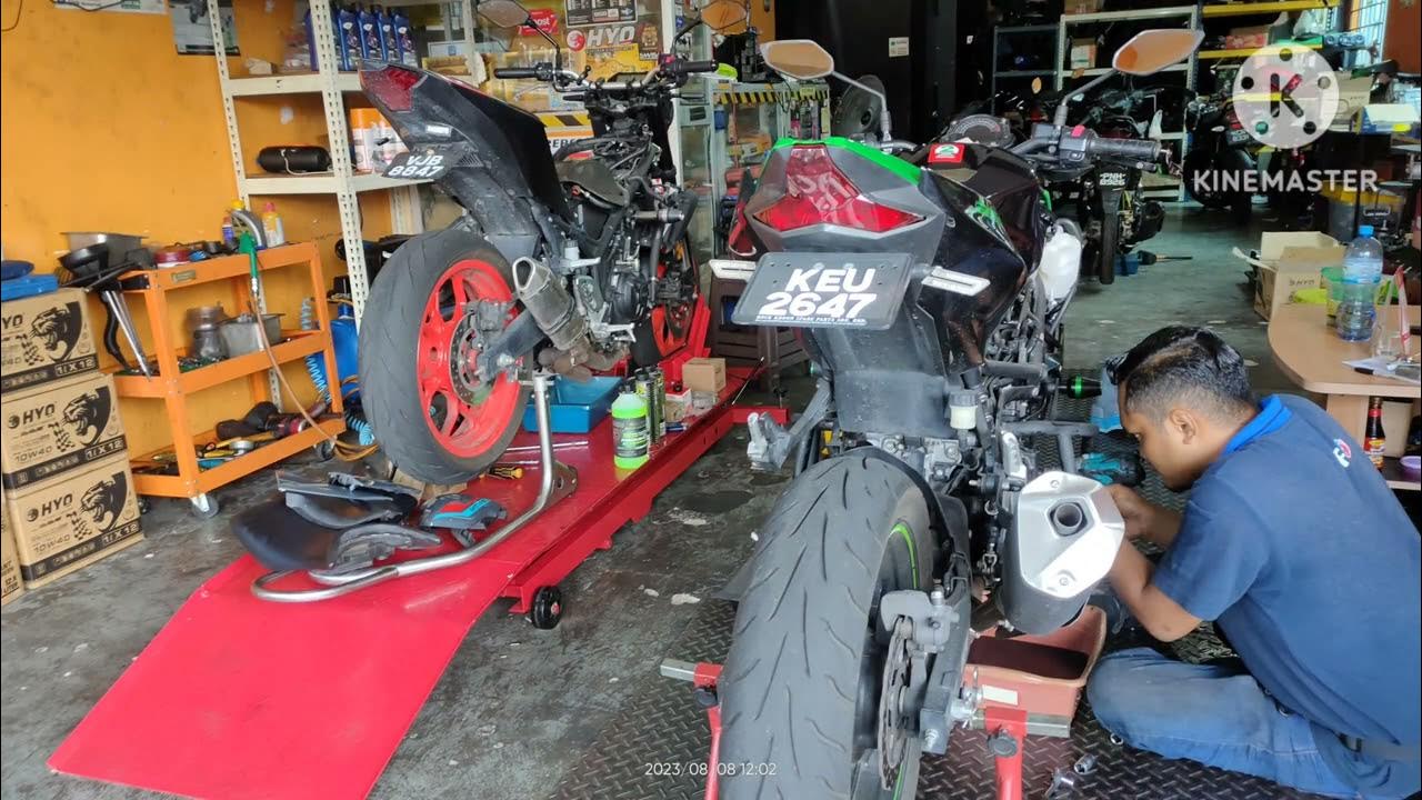 MODENAS KAWASAKI Z250 NINJA TAK PERLU OVERHOUL TUKAR TIMING CHAIN YouTube