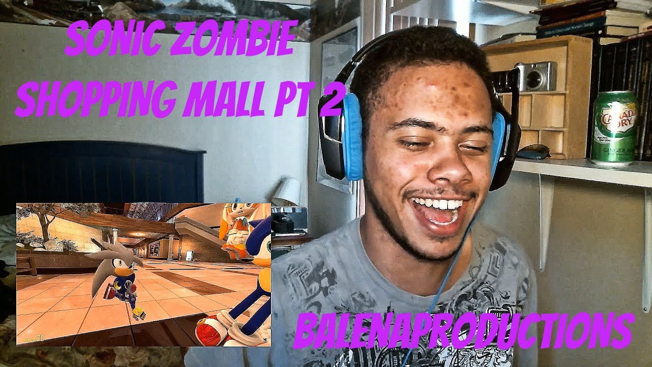 SONIC ZOMBIE SHOPPING MALL PT 2 REACTION | Balenaproductions