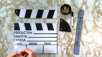 HOW TO MAKE A MOVIE CLAPPERBOARD DOOR SIGN - Cinemagic Dublin 