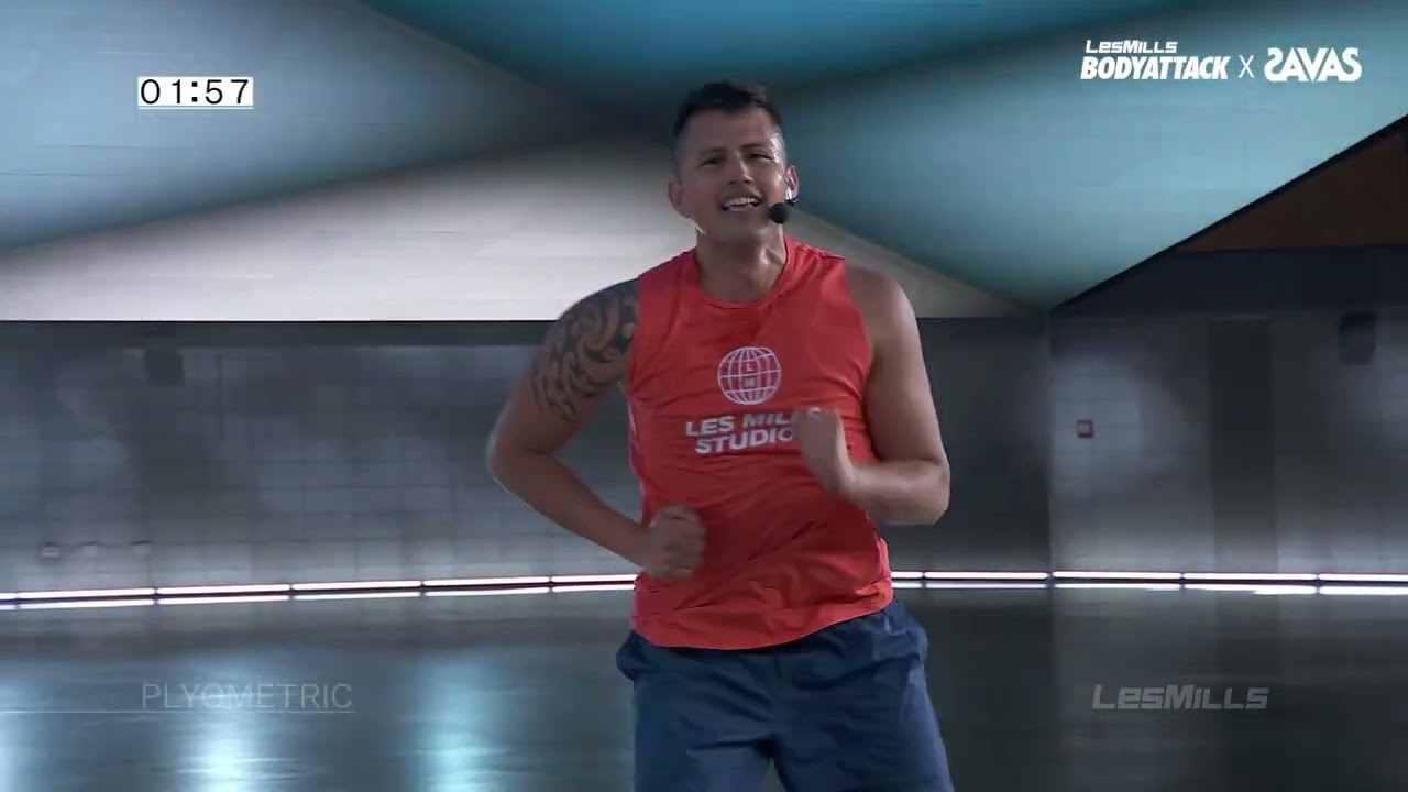 SAVAS X Les Mills - BODYATTACK 增強式訓練01 - YouTube