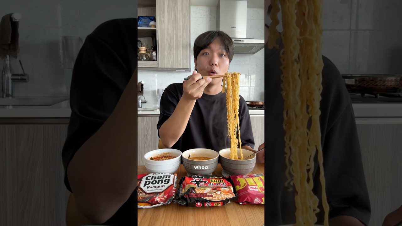 ranking every instant ramen (part 3): champong, shin black, jin