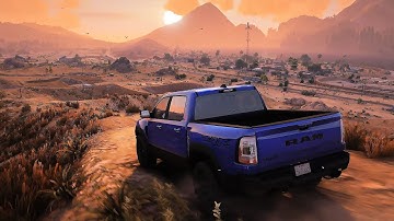 GTA 5 Stunning Real Life Graphics Mod Concept With Realistic Vegetation Showcase On RTX4090 4K60FPS