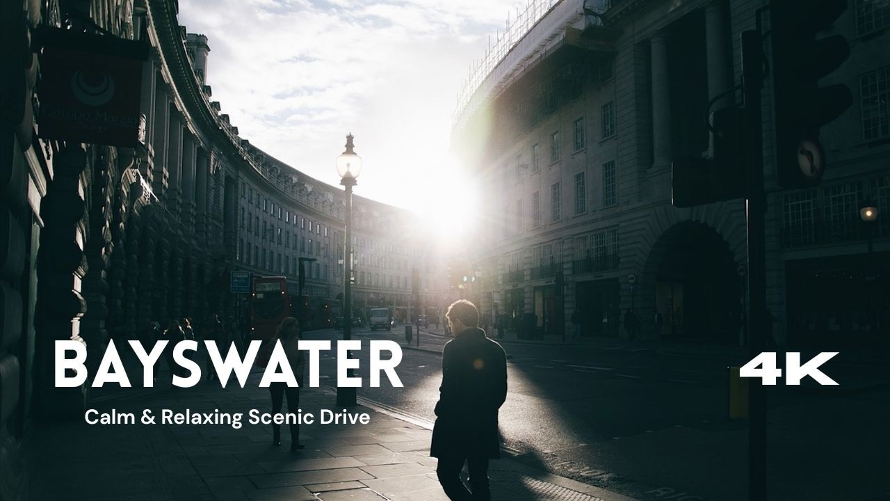 Bayswater to NW10 in the Rain 🌧️ | Relaxing London Drive 4K