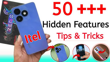 Top 50++ tips and tricks || Hidden feature || All hidden feature || Itel zeno 10 #smartfeatures