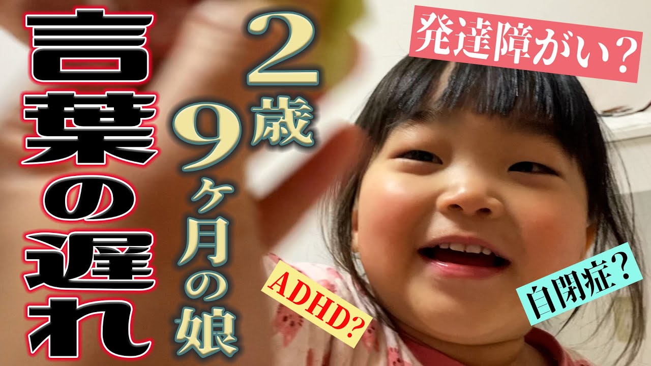 2歳9ヶ月 まだまだしゃべれない 発達障害 Youtube 2歳9ヶ月 まだまだしゃべれない 発達障害 Youtube