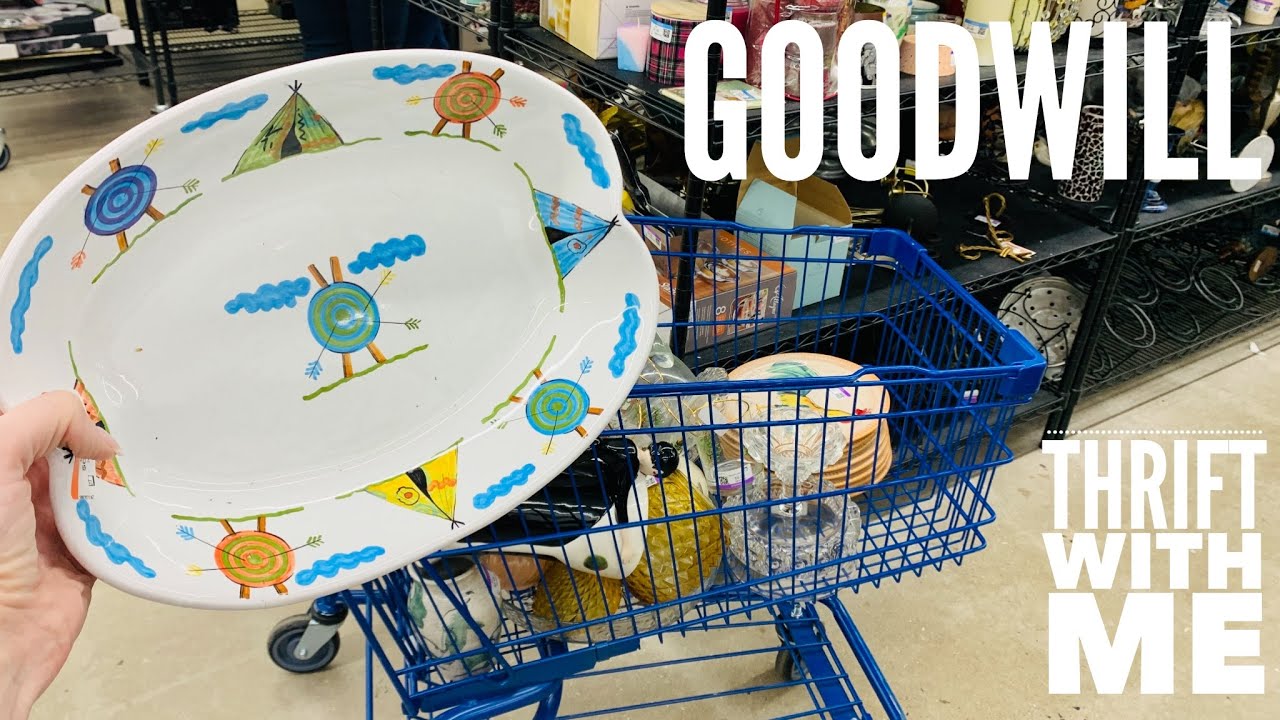 HIDING On The BOTTOM SHELF | GOODWILL Thrift With Me | Resellimg - YouTube