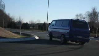 T3 VR6 Bus im Drift