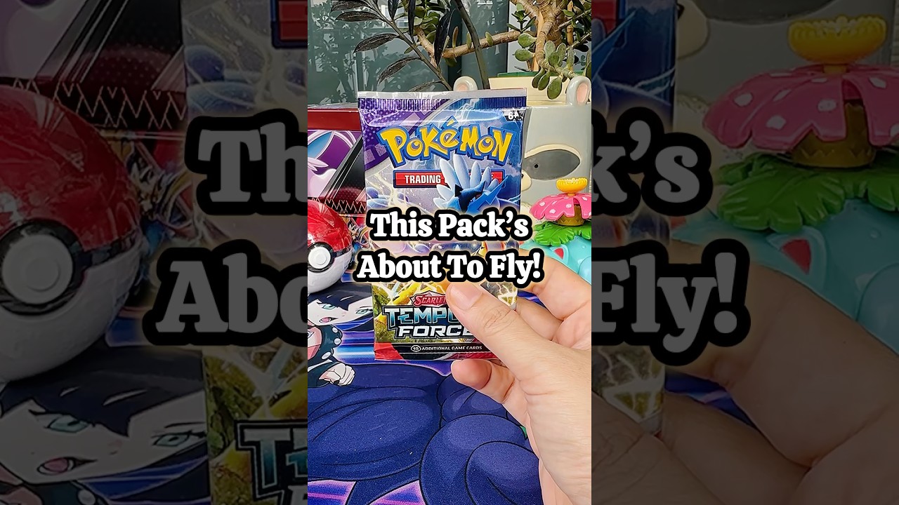 Pokemon Card Pack Opening Temporal Forces