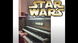 Cantina Band from Star Wars live on Pipe Organ