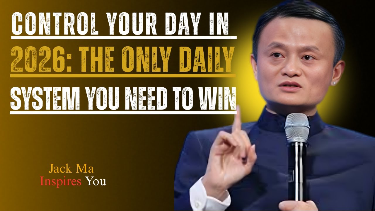 Control Your Day in 2026 The Only Daily System You Need to Win | Best Speech By Jack Ma