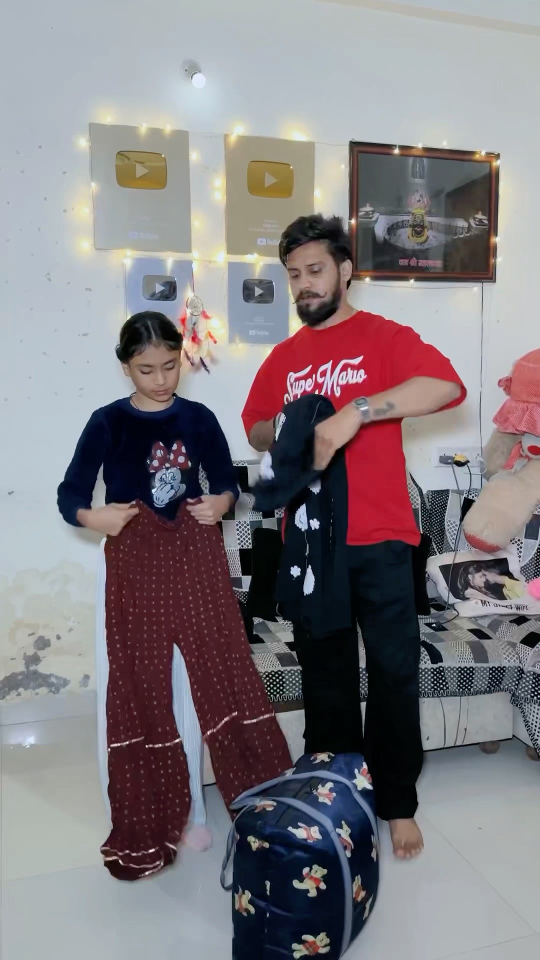 दोनों बाप बेटी में तो मुझे भगाने की प्लानिंग करली? #funny #kajalsoni #comedy #viralvideos