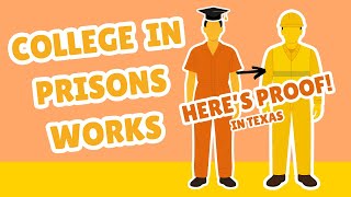 Why College in Prison Works — and What Texas Must Do