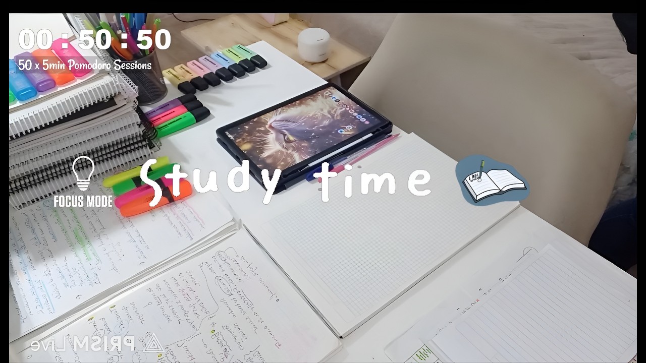 Study with me Law student ☕ 💪✨40x5 Pomodoro 💯