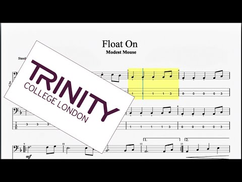 Float On Trinity Grade 1 Bass