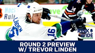 Trevor Linden PREVIEWS CANUCKS VS. OILERS Round 2 series