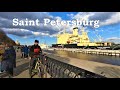 Walking in Saint Petersburg / Icebreaker festival / Leytenanta Shmidta embankment / Санкт-Петербург