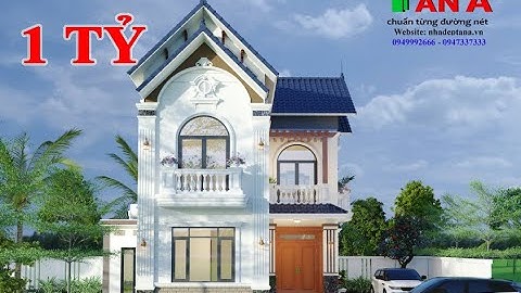 SIÊU PHẨM BIỆT THỰ MÁI THÁI 2 TẦNG TÂN CỔ ĐIỂN LÀ MỘT TRONG NHỮNG MẪU NHÀ  HOT NHẤT HIỆN NAY