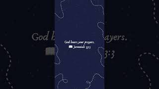 Call on the Lord—He hears and answers. #GodHearsPrayer #PrayerLife #FaithTalk #JesusListens #shorts