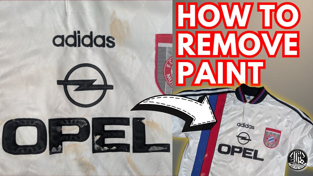Этот продукт волшебным образом удаляет краску с футбольных футболок