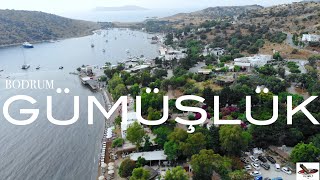 Gümüşlük - Bodrum Havadan Çekim Gümüşlük Bodrum Turkey 4K