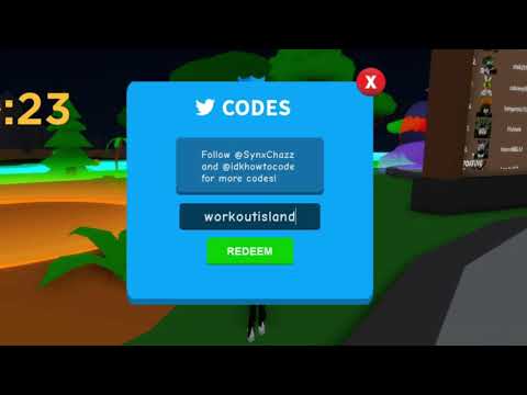 All Working Roblox Workout Island Codes August 2020 Youtube - cheat codes in workout simulator in roblox