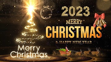 Christmas video greetings card & Animated Christmas wishes | Merry Christmas and Happy New Year 2024