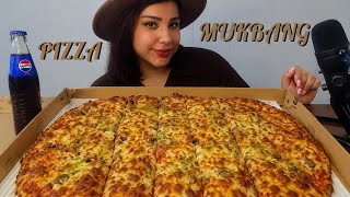 🍕Pizza Mukbang! 😍 Cheesy & Crispy + Satisfying ASMR Eating Sounds
