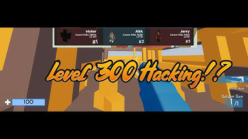 Level 300 Hacking!? (Roblox Arsenal)