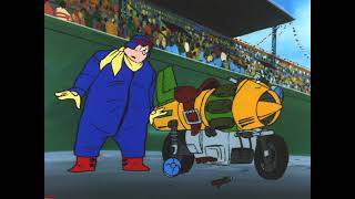 Raideen Episode 37  Zaikuron Crashed Car Race (W/Subs)