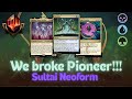 Destroying Top Tier Mythic with this Brew!!! │Sultai Neoform Bo3 Pioneer Mtg Arena
