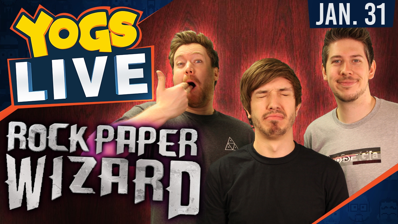 ROCK PAPER WIZARD - Board Games Stream - 31st January 2017