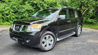 2011 Nissan Armada Platinum POV Test Drive/Review