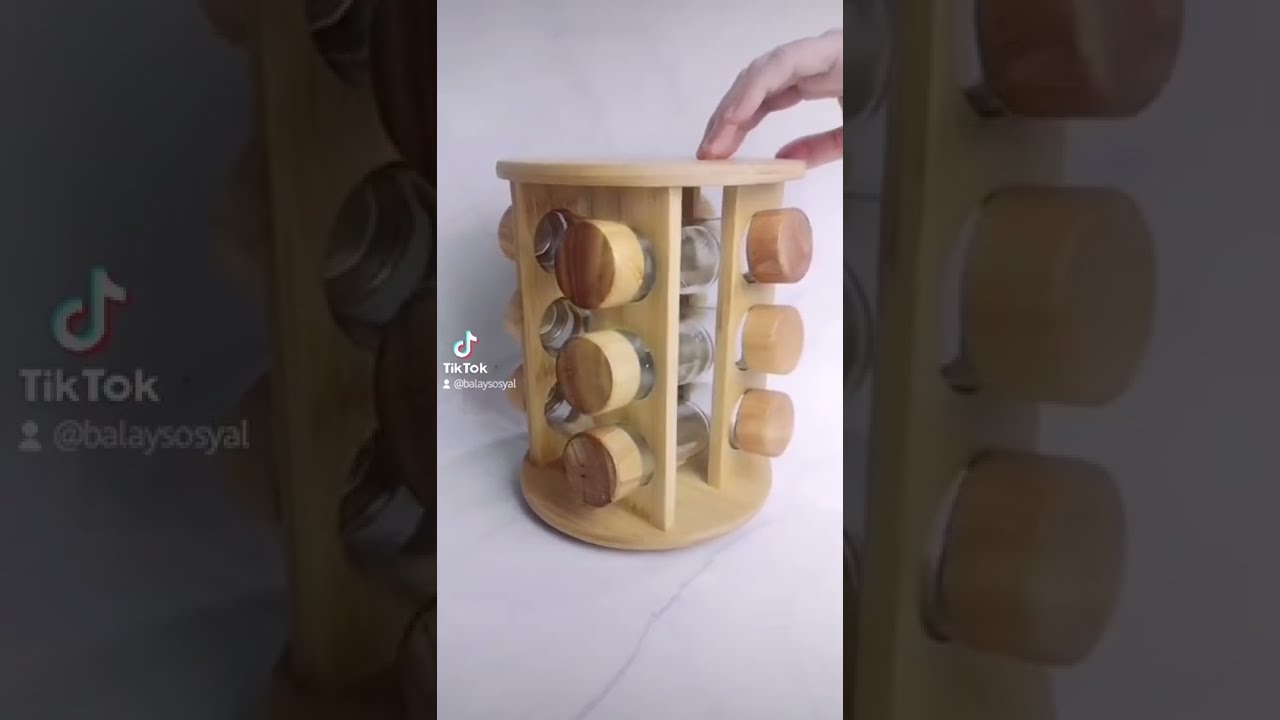 TIKTOK COMPILATION KITCHEN ORGANIZER WOODEN ITEMS