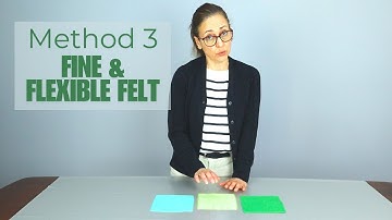 How to make fine felt with silk (nuno felting tutorial)