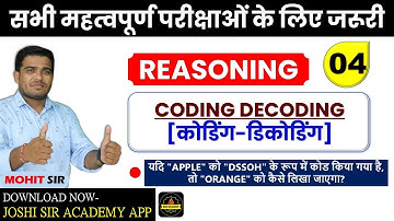 Coding-Decoding Part - 04 🚀 Smart Tricks Seekho!
