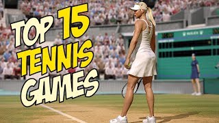 TOP 15 BEST TENNIS GAMES for Android & iOS in 2019 by Big Paw Gaming 68,559 views 5 years ago 11 minutes, 4 seconds