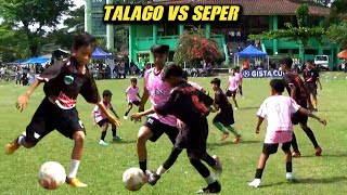 Aksi bocil adu skill di  bola tarkam Gista cup tanjungsari