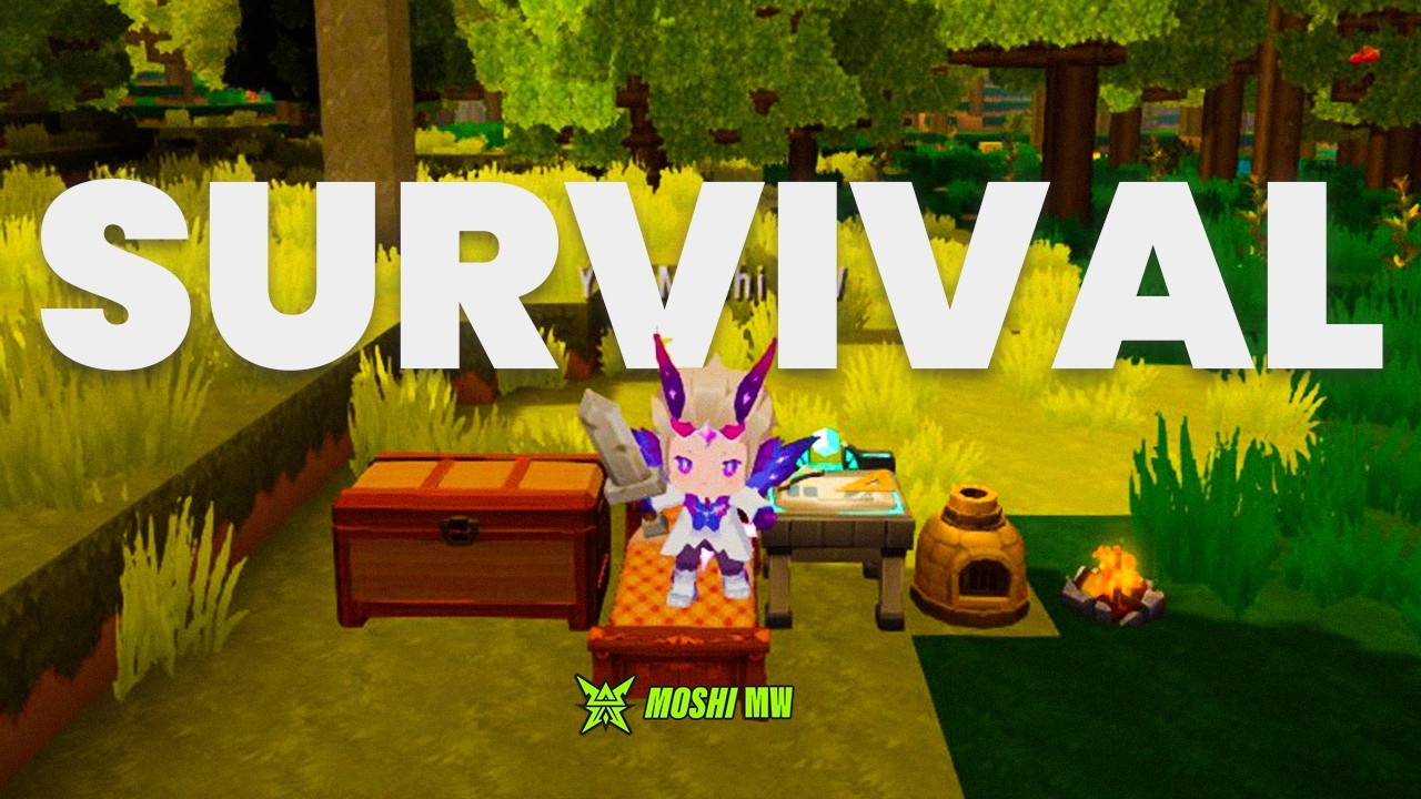 Probando Mini World Survival En 2025😳! - Moshi MW