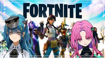 【FORNITE】First time....┆ Teach me @TomoeCarmine sensei!【#VSPOEN #RemiaAotsuki】