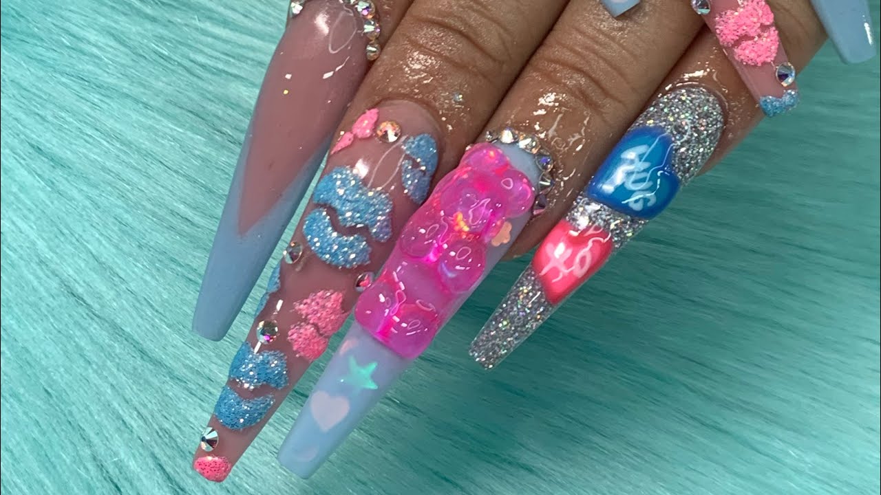 Valentine S Day Nails Nail Forms 3d Gummy Bear Nail Art Youtube Bears Nails Long Square Acrylic Nails Nails Valentine S Day Nails Nail Forms 3d Gummy Bear Nail Art Youtube Bears Nails Long Square Acrylic Nails Nails