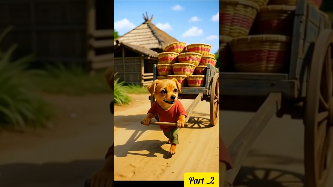 Friends Laugh at Poor Puppy’s Poverty 💔 | Heart Touching Story part 2 