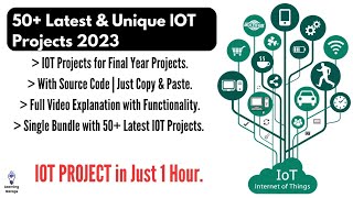 50 Brilliant IoT Projects 2023 | Smart IoT Projects for Final Year Students | Arduino IoT Projects