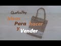 Ideas para vender !!! Bolsas de Yute 4 modelos diferente