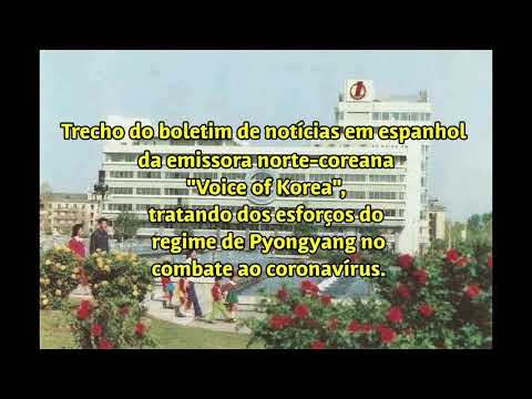 trecho-do-noticiário-da-rádio-norte-coreana-"voice-of-korea"-sobre-o-coronavírus